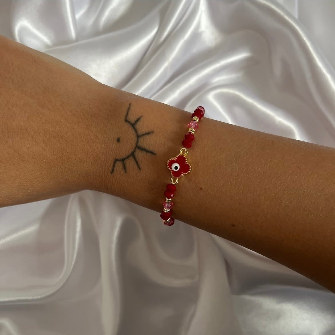 Klee Nazar Rosarot Armband