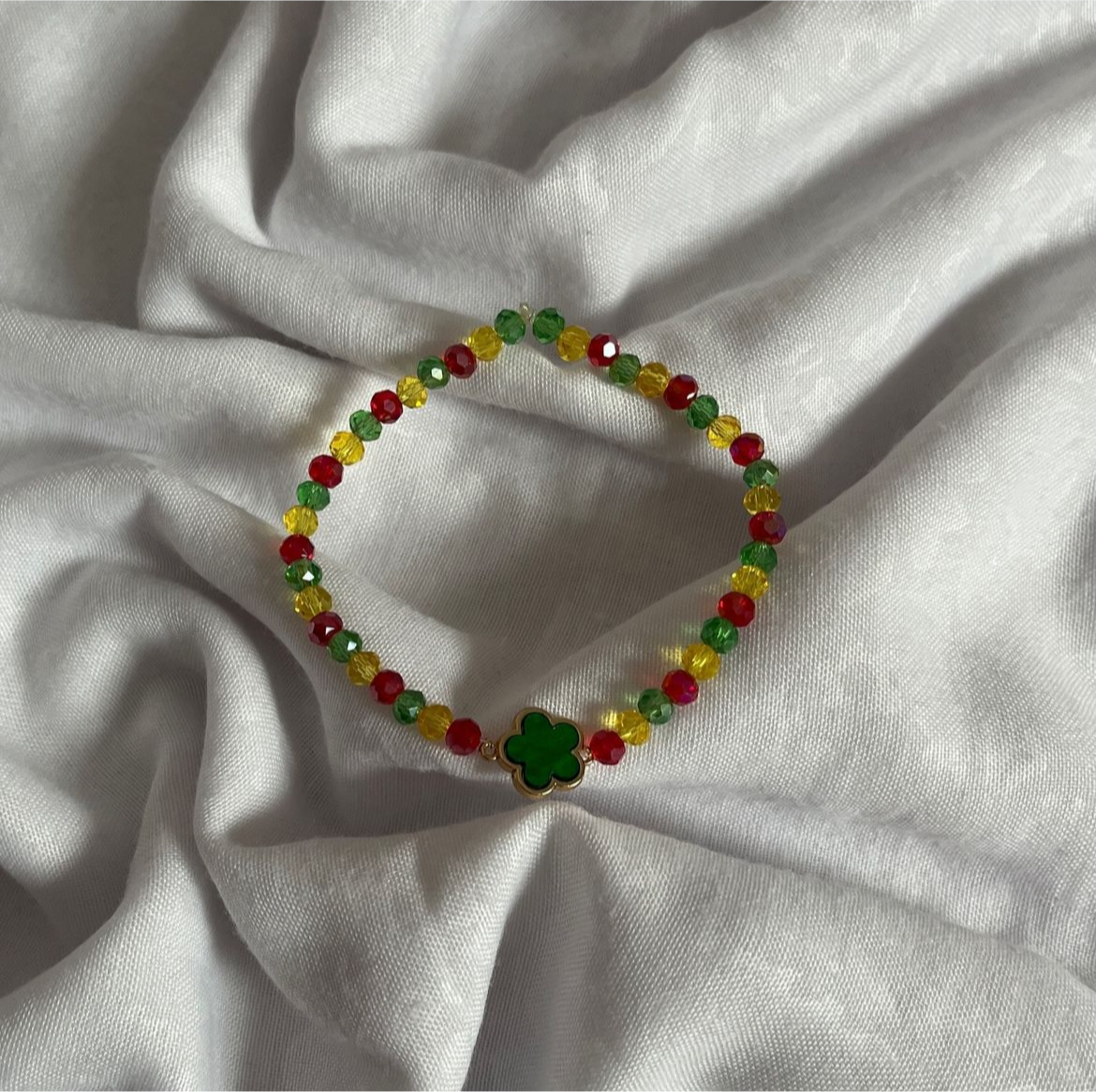 Klee-Armband Kristall elastisch