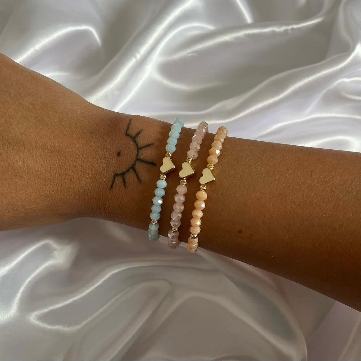 Heart Kristallarmband