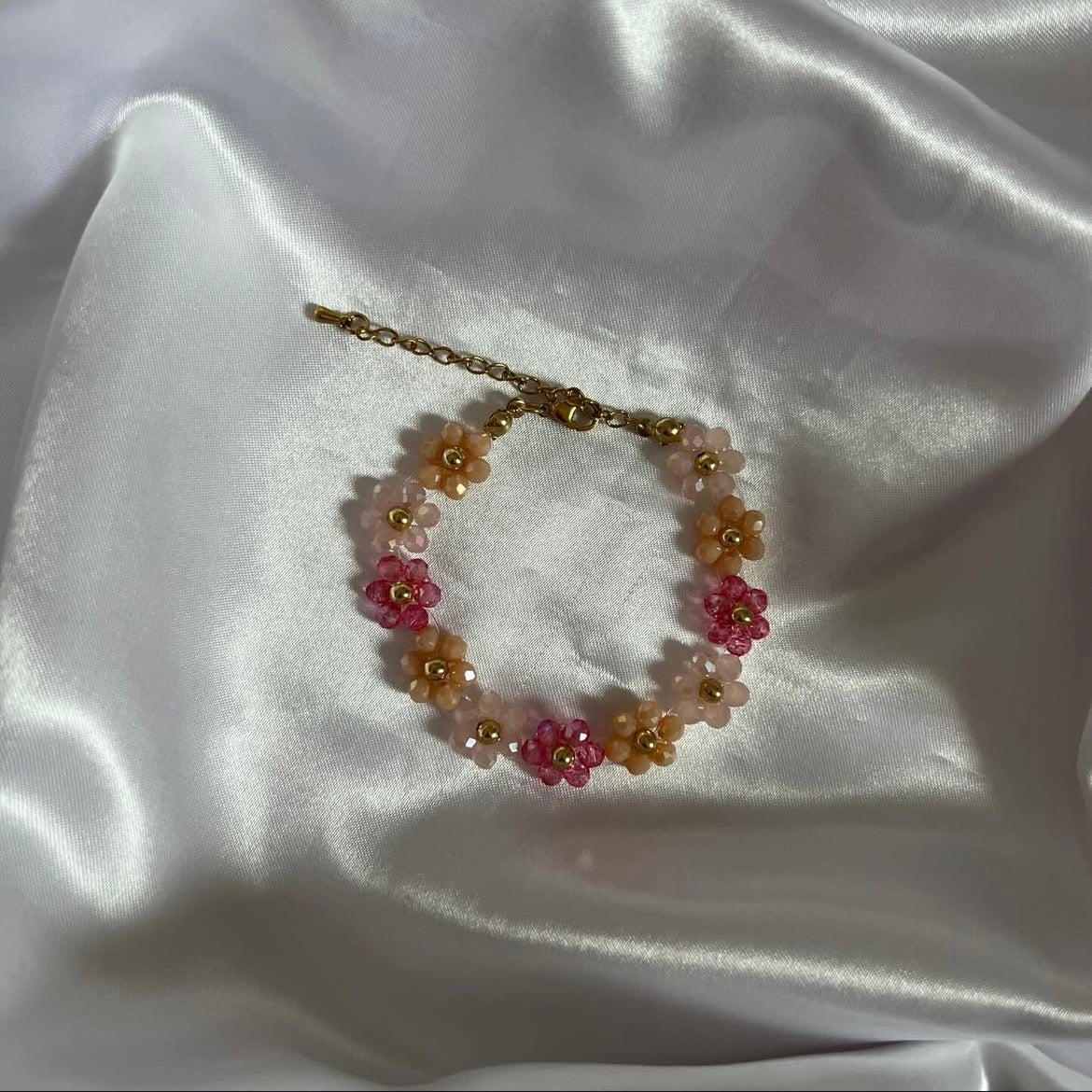 Flowerarmband Rosa