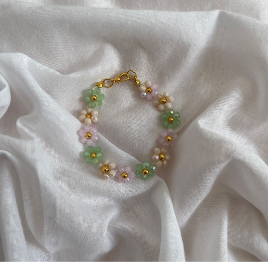 Flowerarmband Pastell