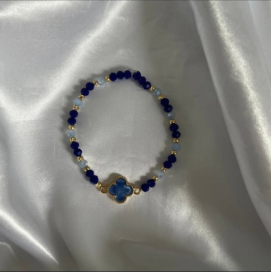 Kristallarmband Kristall Blue