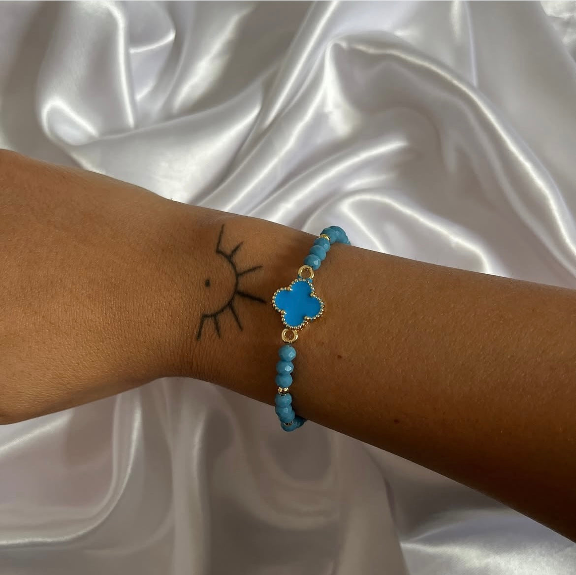 Klee Blau Armband