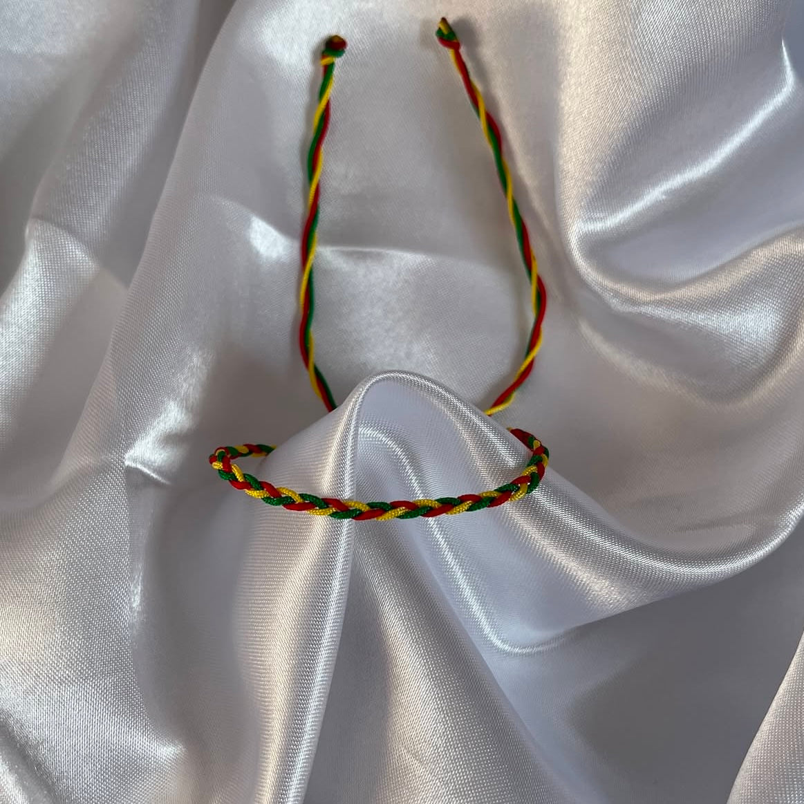 Stoffarmband in extra Dünn