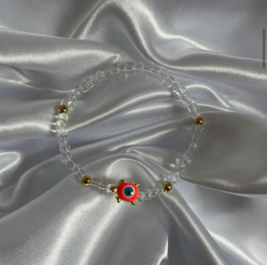 Kristall Turtle Armband