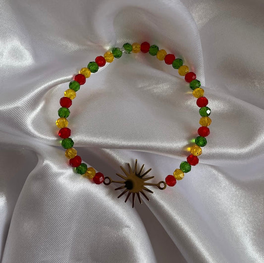 Sonnenarmband Kristall ohne Verschluss